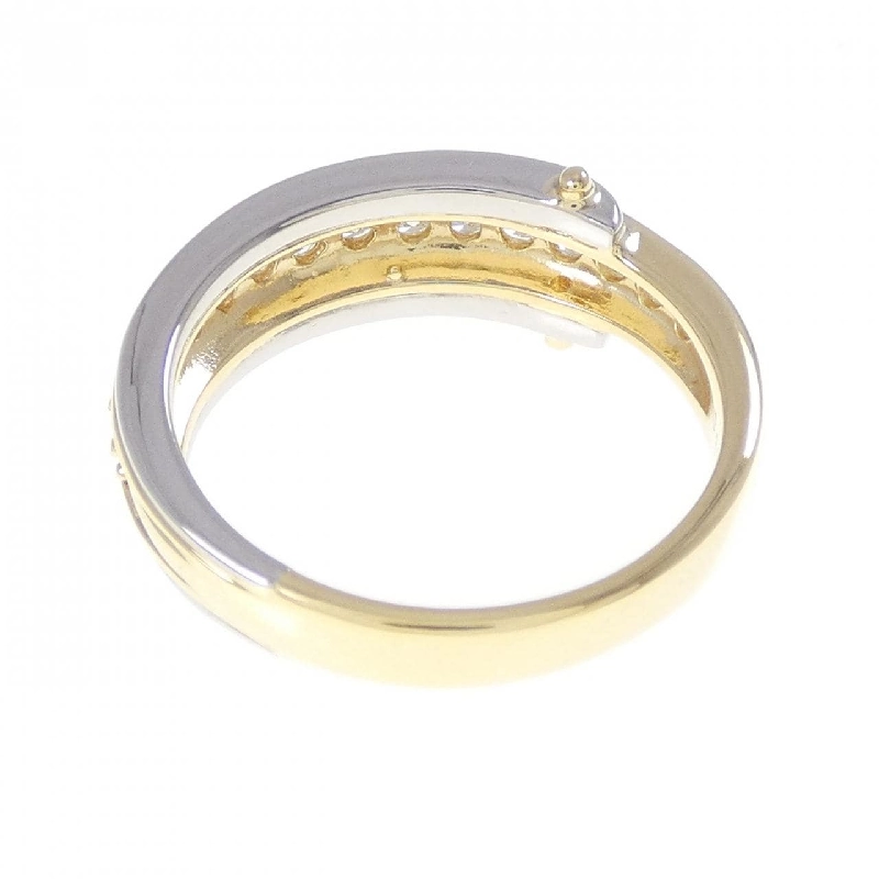 Nhẫn kim cương K18YG/PT900 0.38CT - Hàng hiệu Authentic 852118