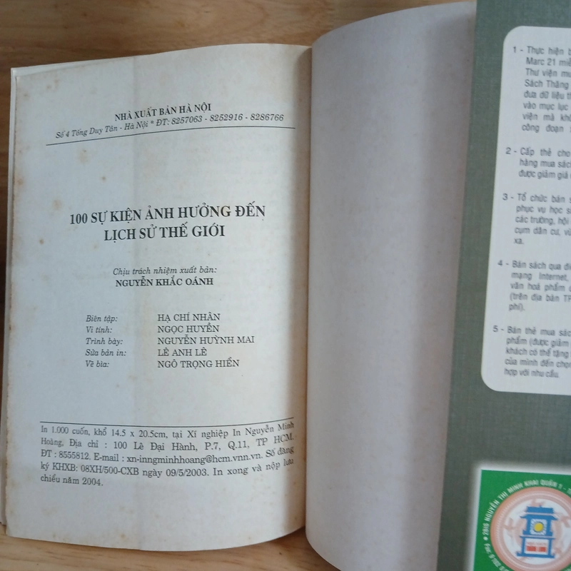 100 Sự Kiện Ảnh Hưởng Đến Lịch Sử Thế Giới - Vương Xuân Lai, Dương Vũ Quang 452854