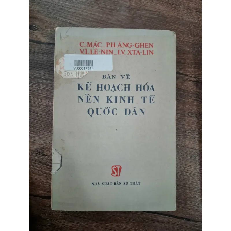 Bàn Về Kế Hoạch Hóa Nền Kinh Tế Quốc Dân 716067