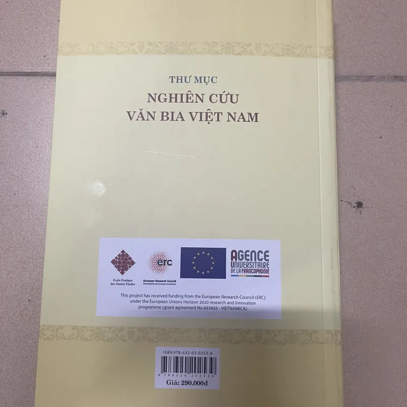 Thư mục nghiên cứu văn bia Việt Nam 977194