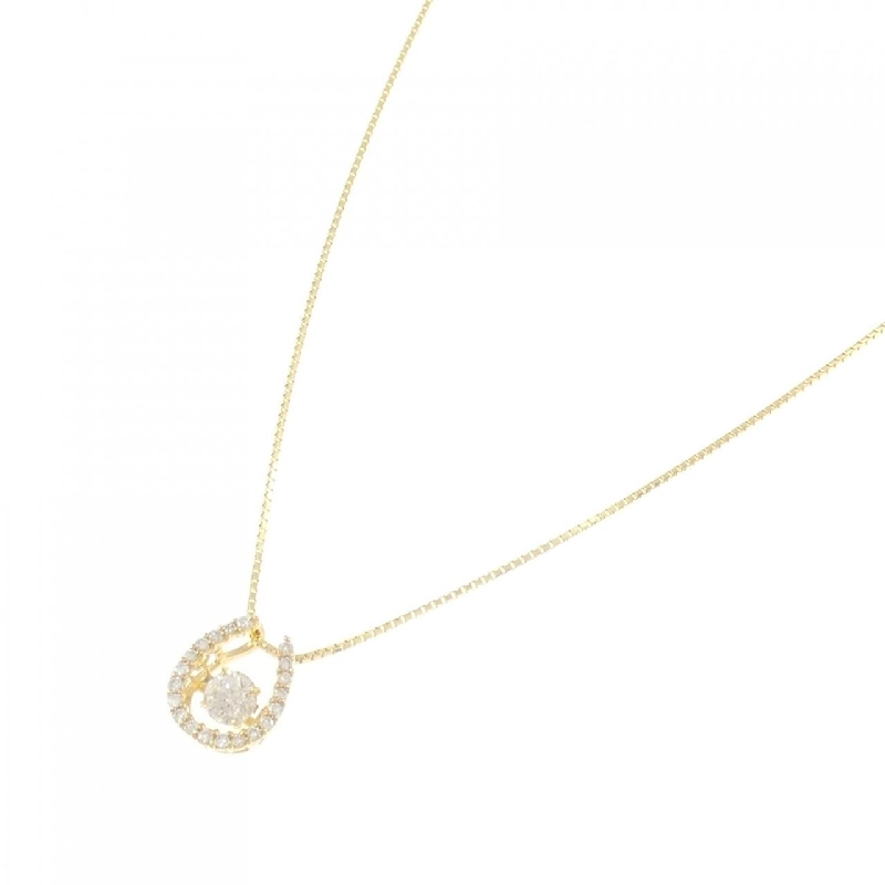 Dây chuyền kim cương K18YG 0.20CT - Hàng hiệu Chính hãng 860307