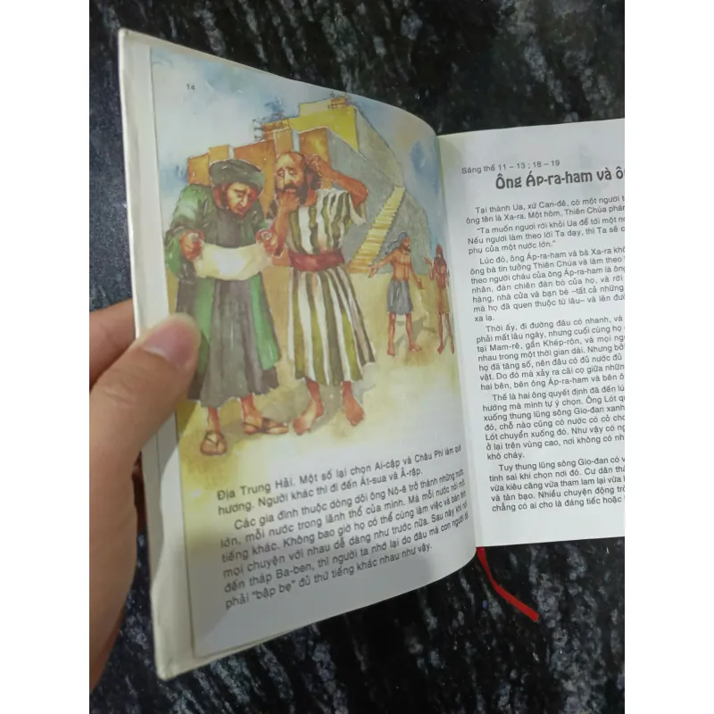 Kể truyện Kinh thánh cho thiếu niên (sách dày, tranh màu) 926636