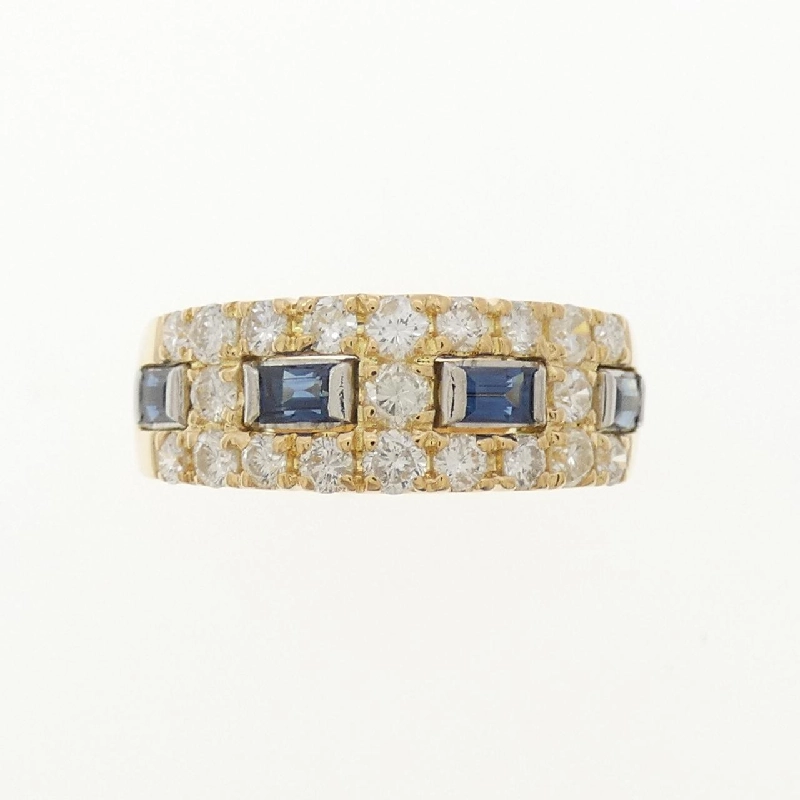 Nhẫn Sapphire K18YG/PT900 0.54CT - Hàng hiệu Chính hãng 851870