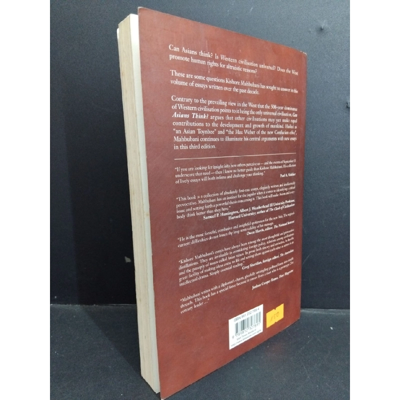 Can asians think? mới 80% ố có viết trang đầu HCM2811 Kishore Mahbubani NGOẠI VĂN 917949