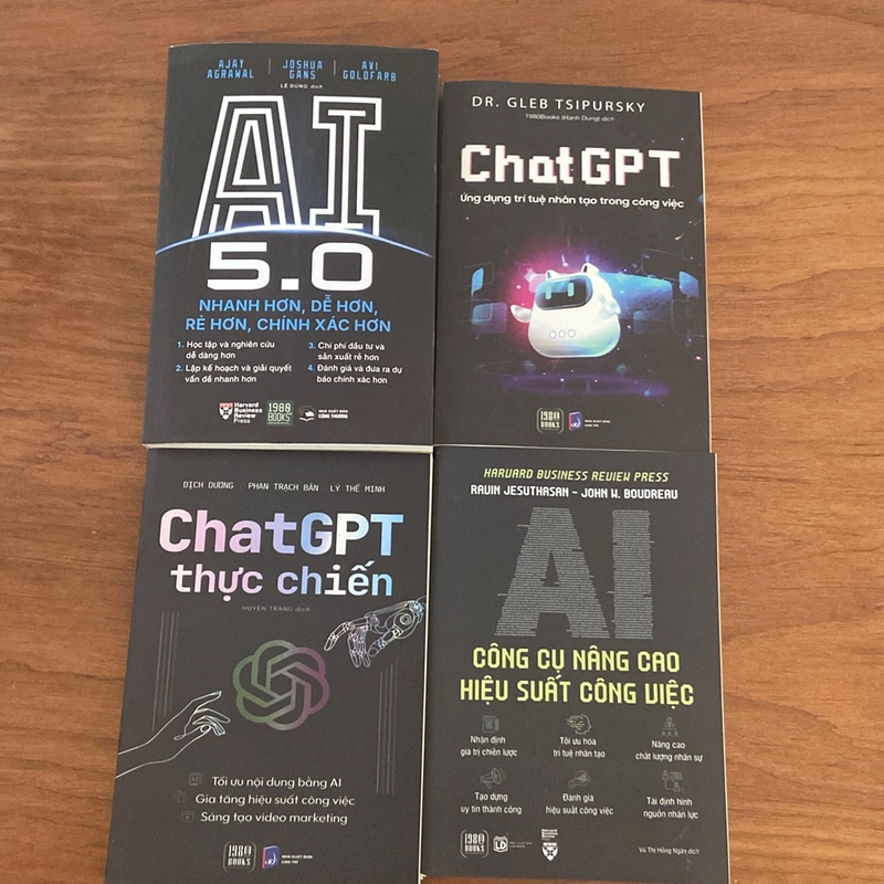 Bộ sách Chat GPT và AI 527773