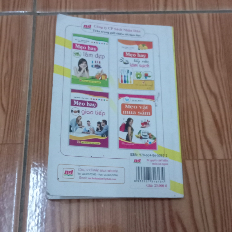 Bí quyết chế biến món ăn ngon-Bếp Trưởng NGUYỄN CẨM VÂN 548013
