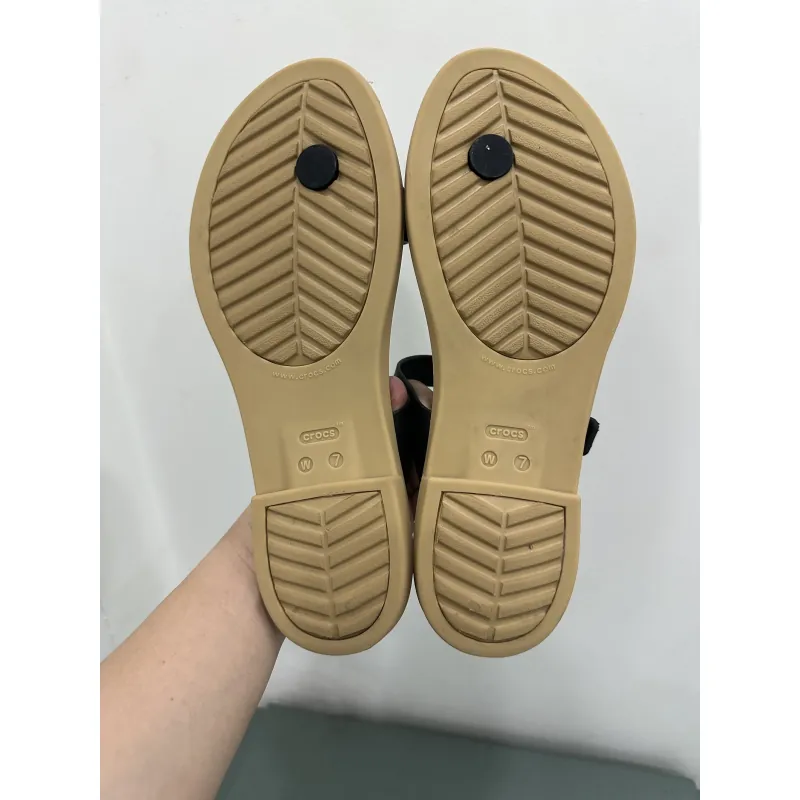 Dép crocs 2hand size w7-37/38 độ mới cao hình chụp thật 994045