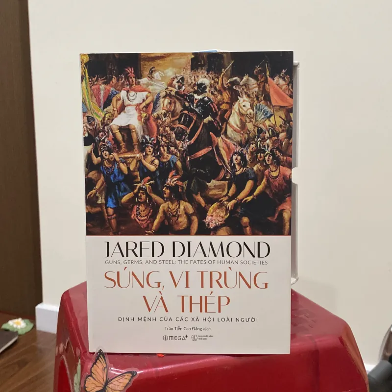 LỊCH SỬ NHÂN LOẠI - JARED DIAMOND - FULL BOX 4 CUỐN BÌA CỨNG 1025398