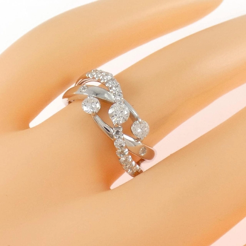 Nhẫn kim cương K18WG 0.58CT - Hàng hiệu chính hãng 848553