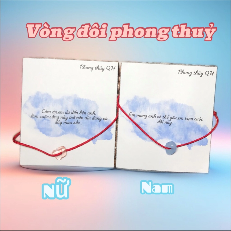 Vòng Đá Phong Thuỷ Đôi (Dành cho các cặp đôi) 507443