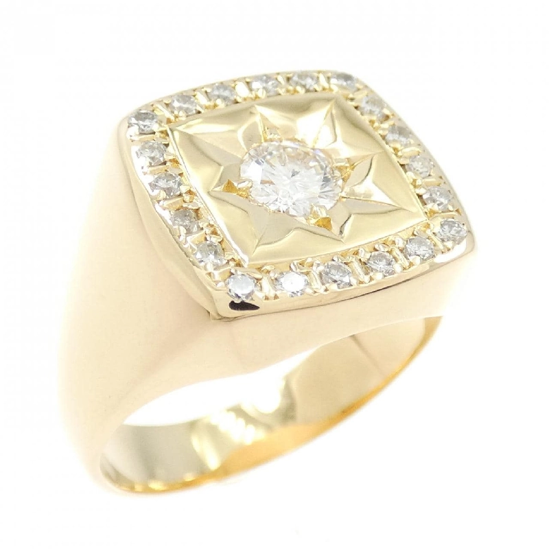 Nhẫn kim cương K18YG 0.33CT - Hàng hiệu Authentic 851548