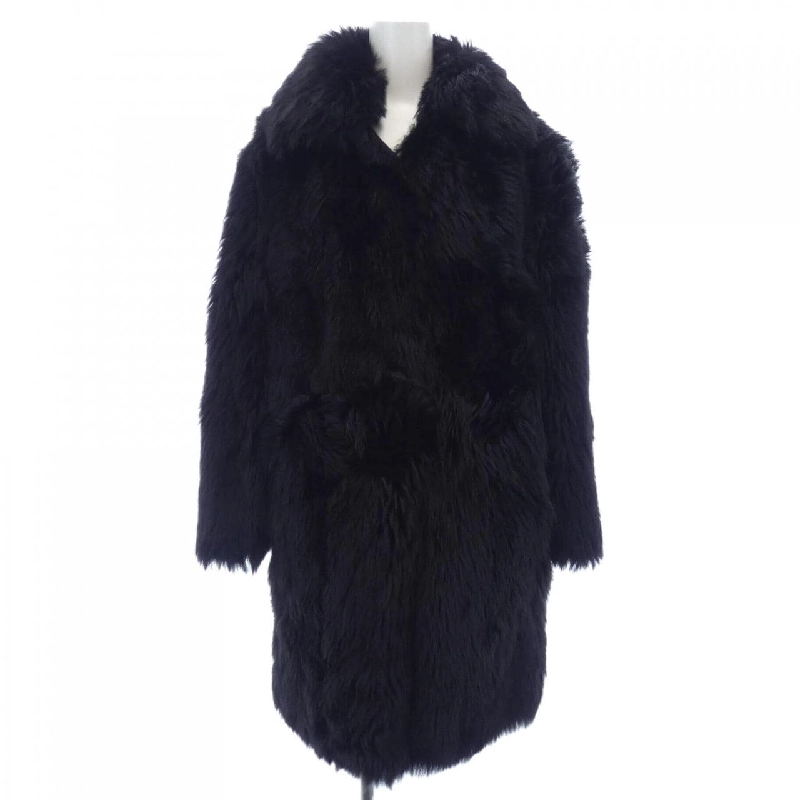 【Mã giảm giá】Miu Miu MIU MIU Áo khoác lông cừu 639339