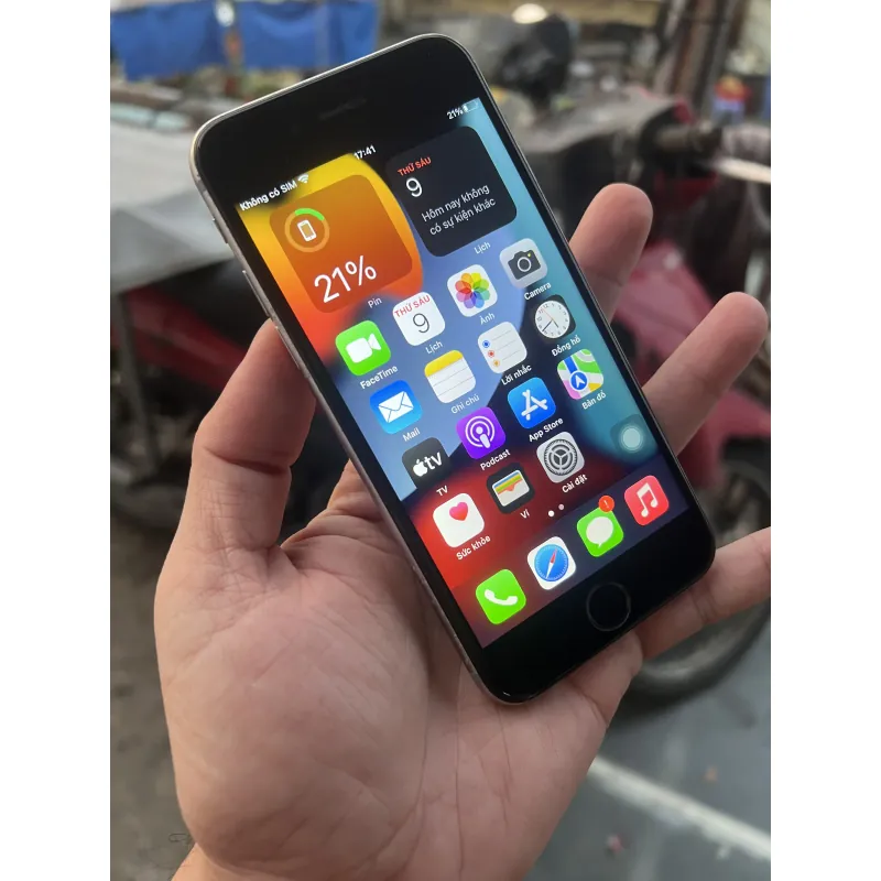 iPhone 6S Quốc Tế màu xám, mượt mà, cứng cáp, nge gọi rỏ, pin lâu, vân tay nhạy 797256