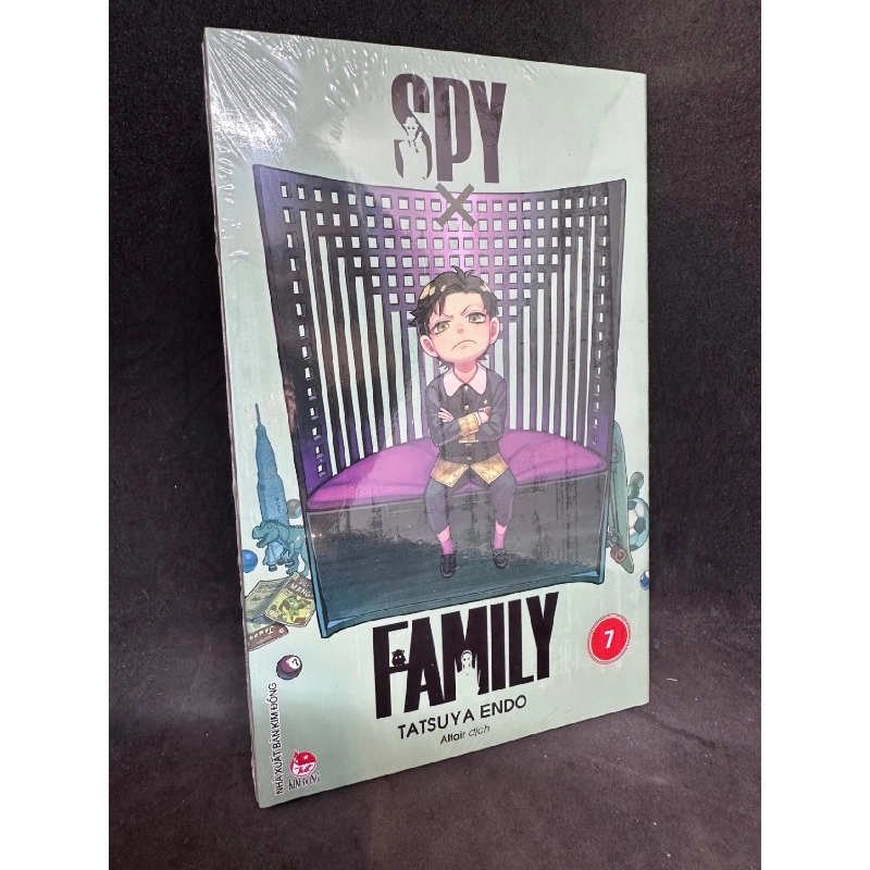 Spy x family, tập 7 (bản in đầu, Tặng Kèm Standee PVC). Mới 100% nguyên seal SBM2508 911909