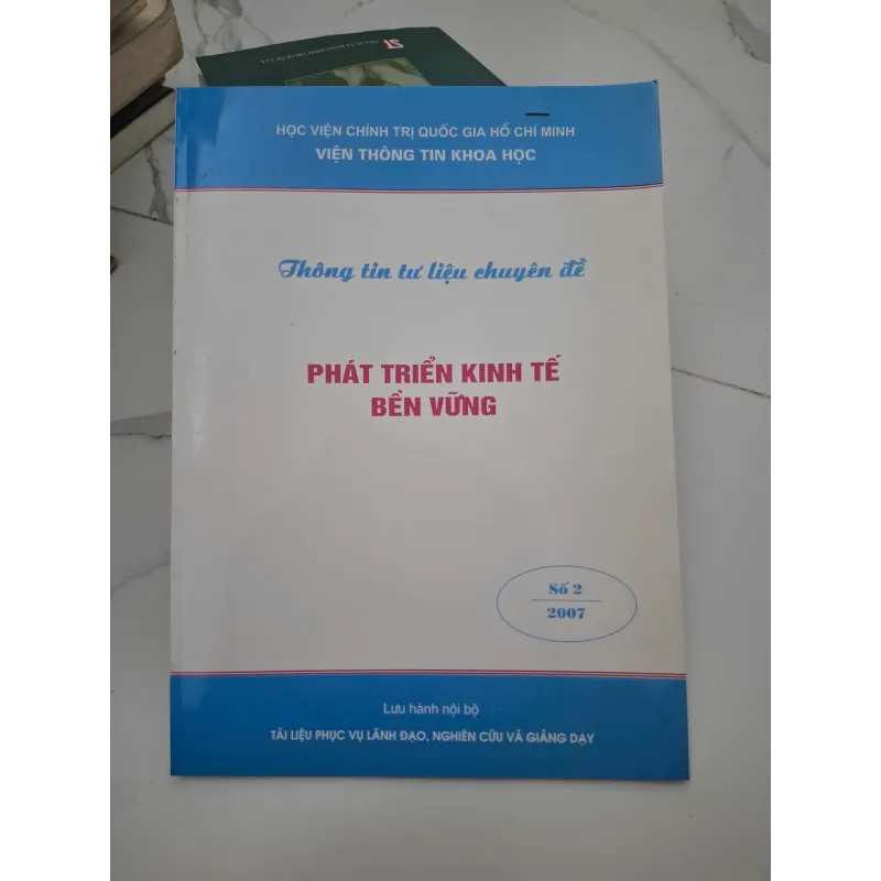 Thông tin tư liệu chuyên đề: Phát triển Kinh tế Bền vững (Số 2, 2007) 696592