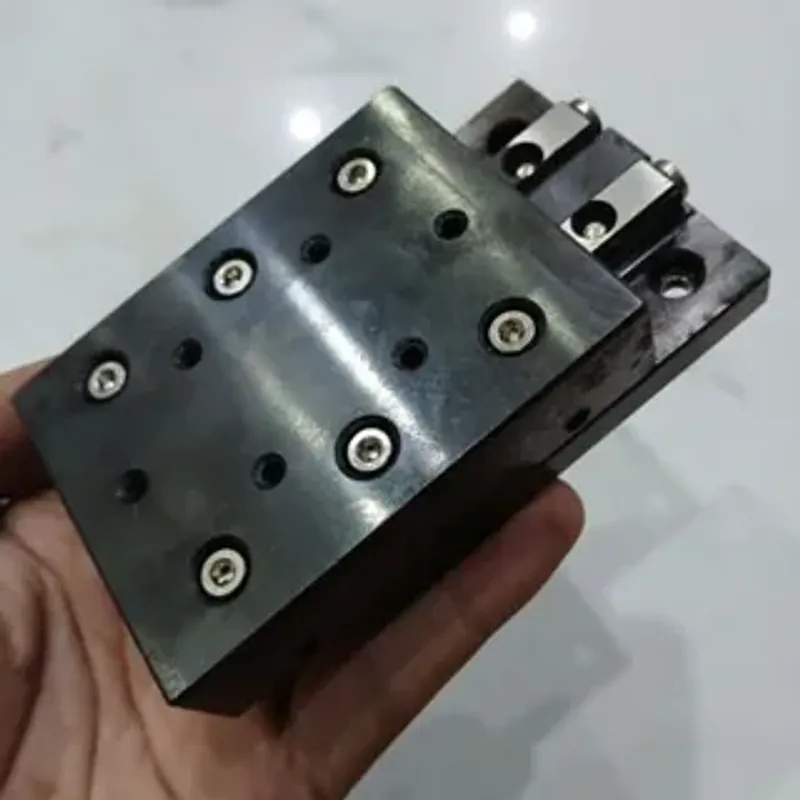 bàn trượt full thép 1kg 60x90x25 tháo máy ray con lăn gọt hàn cell pin 18650 674288