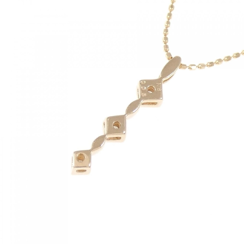 Dây chuyền kim cương K18PG 0.06CT - Hàng hiệu Chính hãng 861128