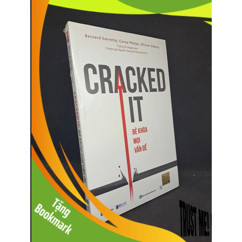 (TẶNG BOOKMARK) Cracked It bẻ khóa mọi vấn đề mới 100% RBK.ASB1308 942089