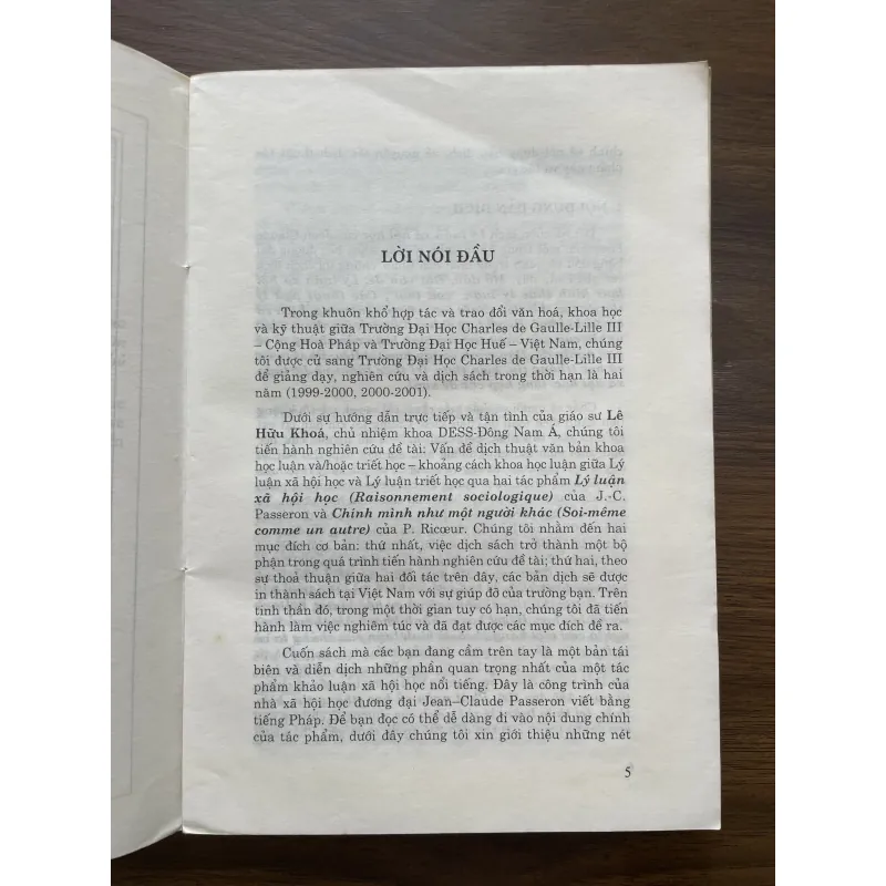 Lý luận xã hội học - Jean-Claude Passeron 933683