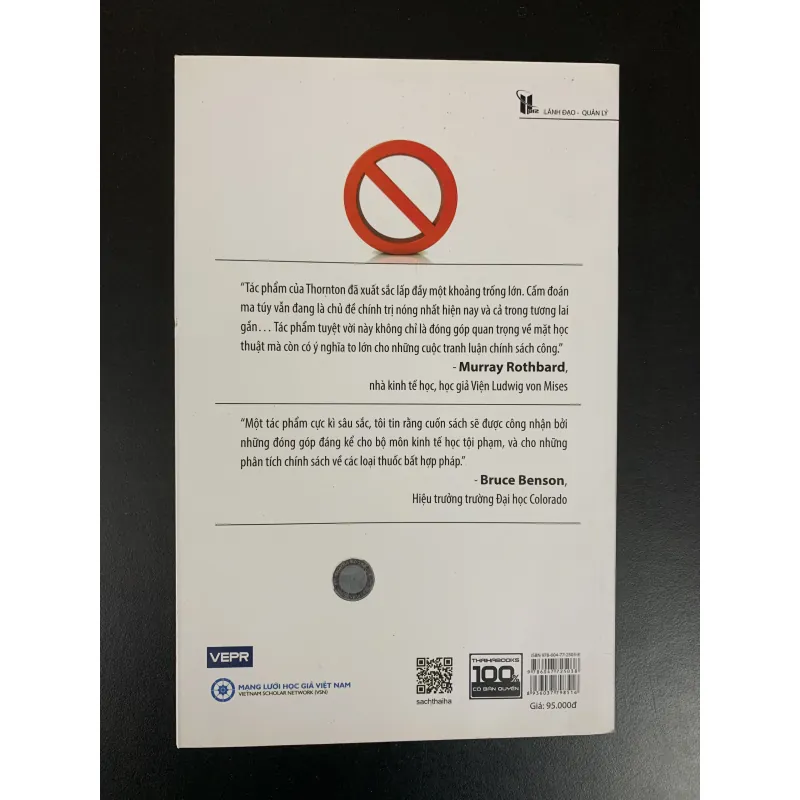 Kinh tế học cấm đoán - Mark Thornton - Phạm Nguyên Trường dịch  961112