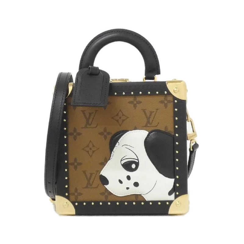 Túi xách Louis Vuitton Monogram Reverse Mini Square Trunk M11206 614585