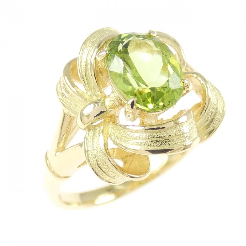Nhẫn Peridot K18YG 1.14CT - Hàng hiệu Chính hãng 847951