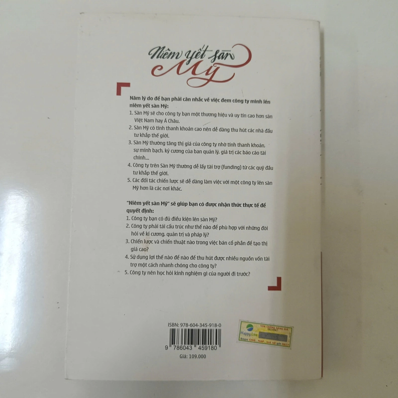 Niêm yết sàn Mỹ - Alan Phan 541343