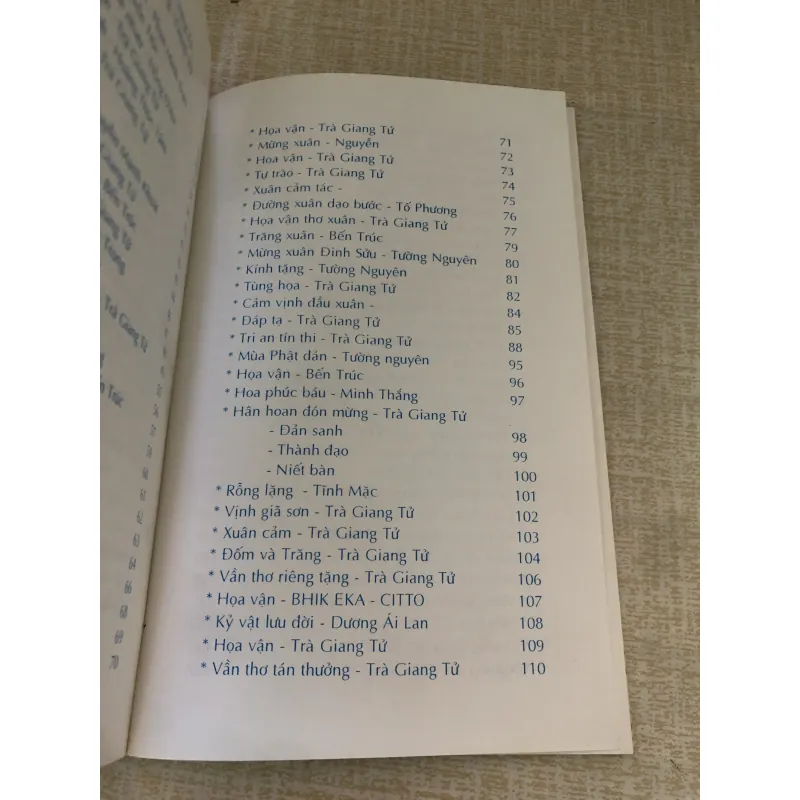 Tạ từ-Thơ của Trà Giang Tử và các thi nhân 969896