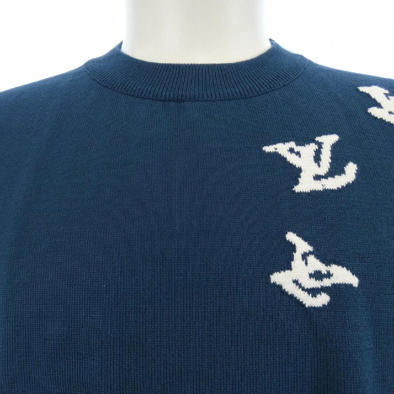 Louis Vuitton LOUIS VUITTON Jazz Trumpeter Signature Crew Neck HNN10WJS5 Áo len - Hàng hiệu Chính hãng 893607