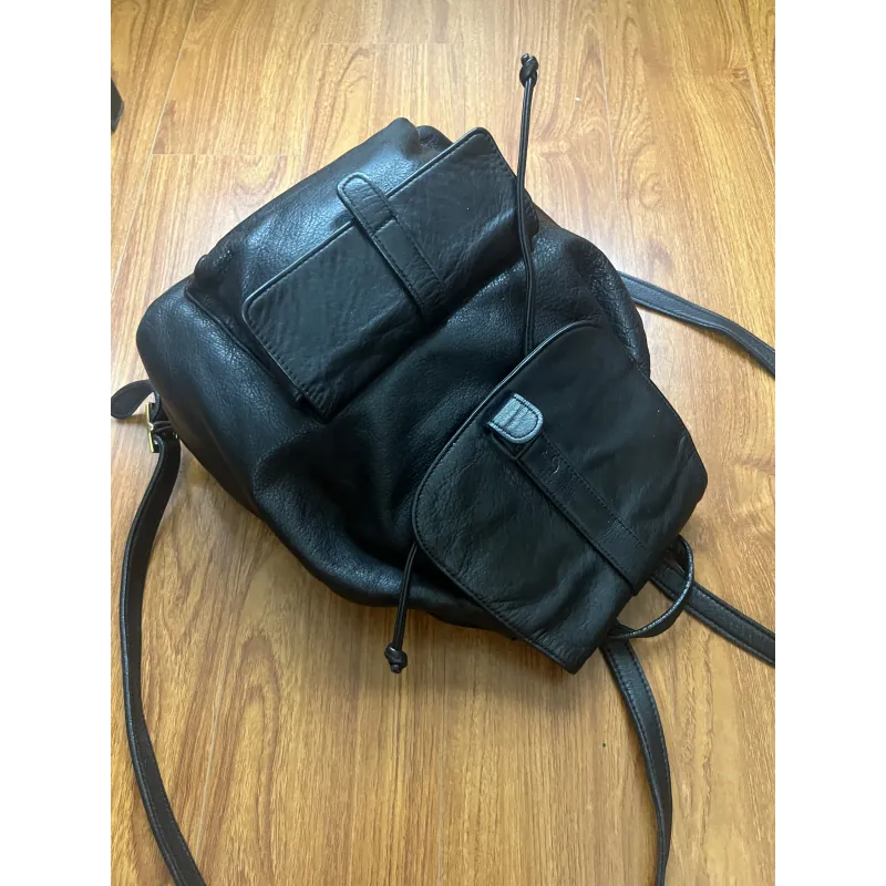 Balo nữ 25*37*13 da thật 2hand 977469