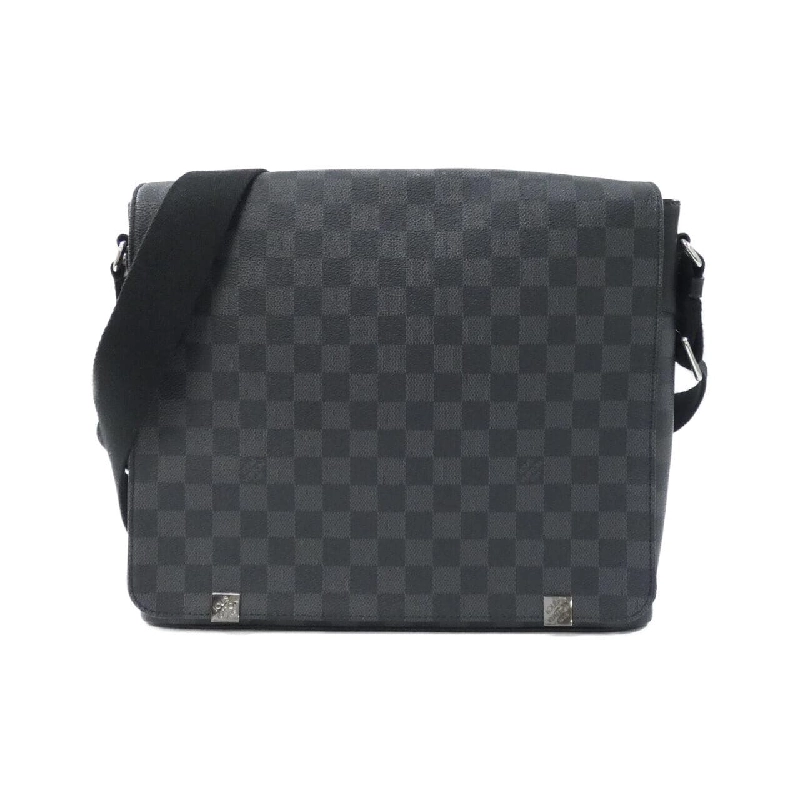 Túi xách vai Louis Vuitton Damier Graphite District MM N41029 - Hàng hiệu Chính hãng 802043