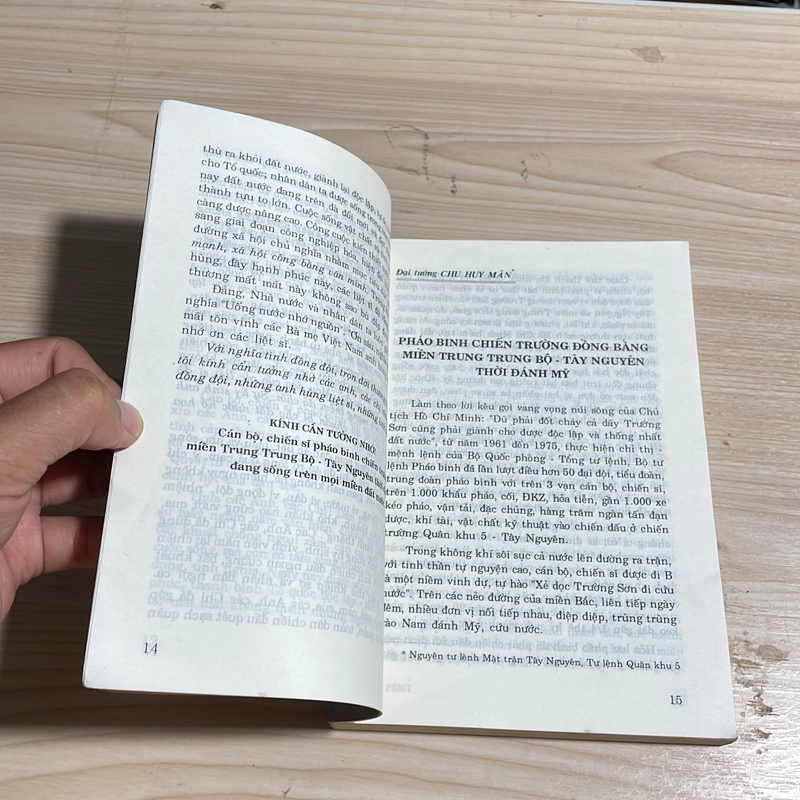 II Sách Lịch Sử: Pháo Binh _ Miền Trung Trung Bộ, Tây Nguyên Thời Đánh Mỹ - 2000 548699
