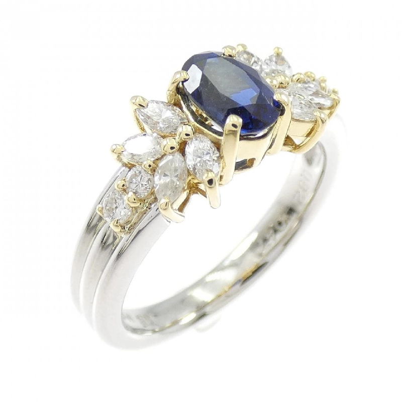 Nhẫn Sapphire PT900/K18YG 0.82CT - Hàng hiệu Chính hãng 849154