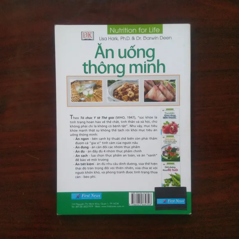 [Sách Y Học Ẩm Thực] Ăn Uống Thông Minh (Lisa Hart & Darwin Deen) Full Color 1002973