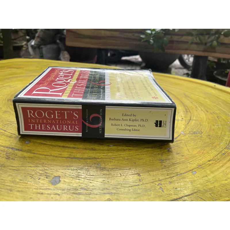 ROGET’S THESAURUS 6 SIXTH EDITION- EDITED BY BARBARA ANN KIPFER, Ph.D. 603308
