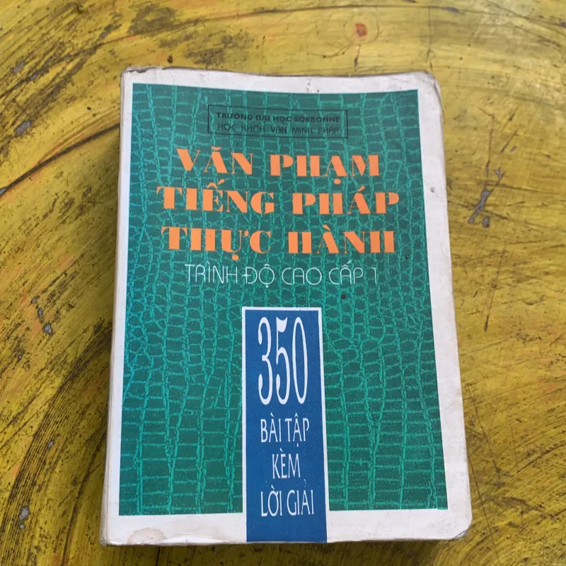 COMBO VĂN PHẠM TIẾNG PHÁP THỰC HÀNH TRÌNH ĐỘ CAO CẤP 1 & NGỮ PHÁP TIẾNG PHÁP  779701