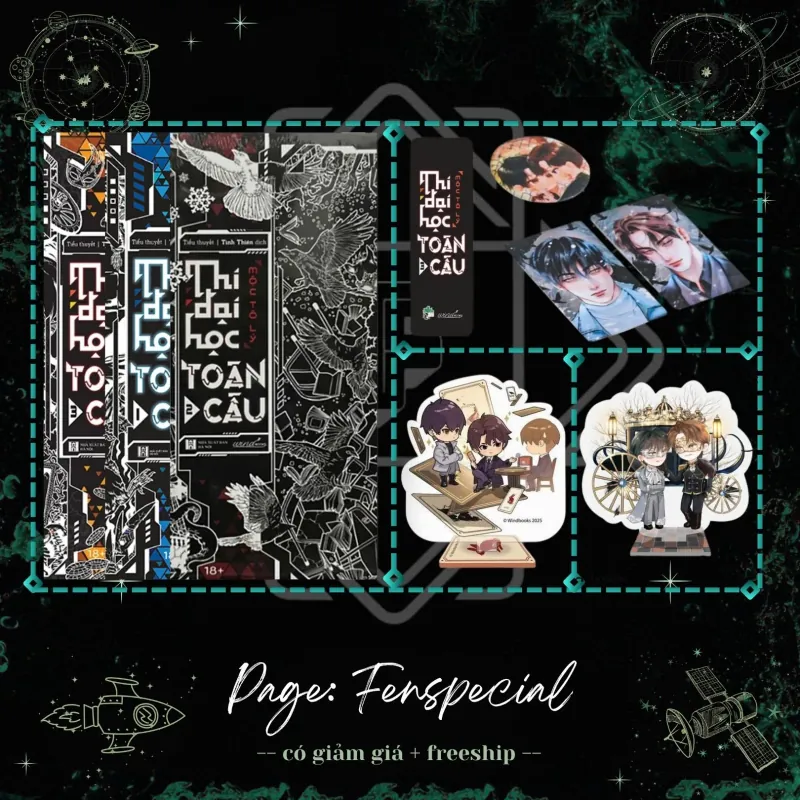 Bản Đặc Biệt - Thi Đại Học Toàn Cầu - Tập 1, 2, 3 + Quà 1tr - Fenspecial 990235