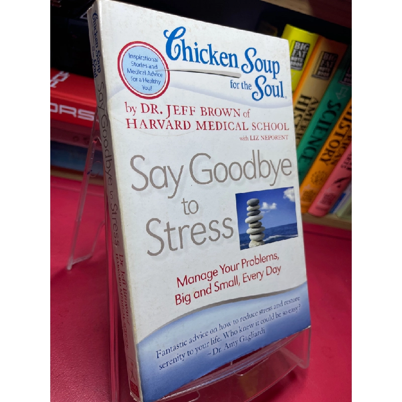 Say goodbye to stress mới 75% ố bẩn nhẹ viền Dr Jeff Brown HPB1905 SÁCH NGOẠI VĂN 181239