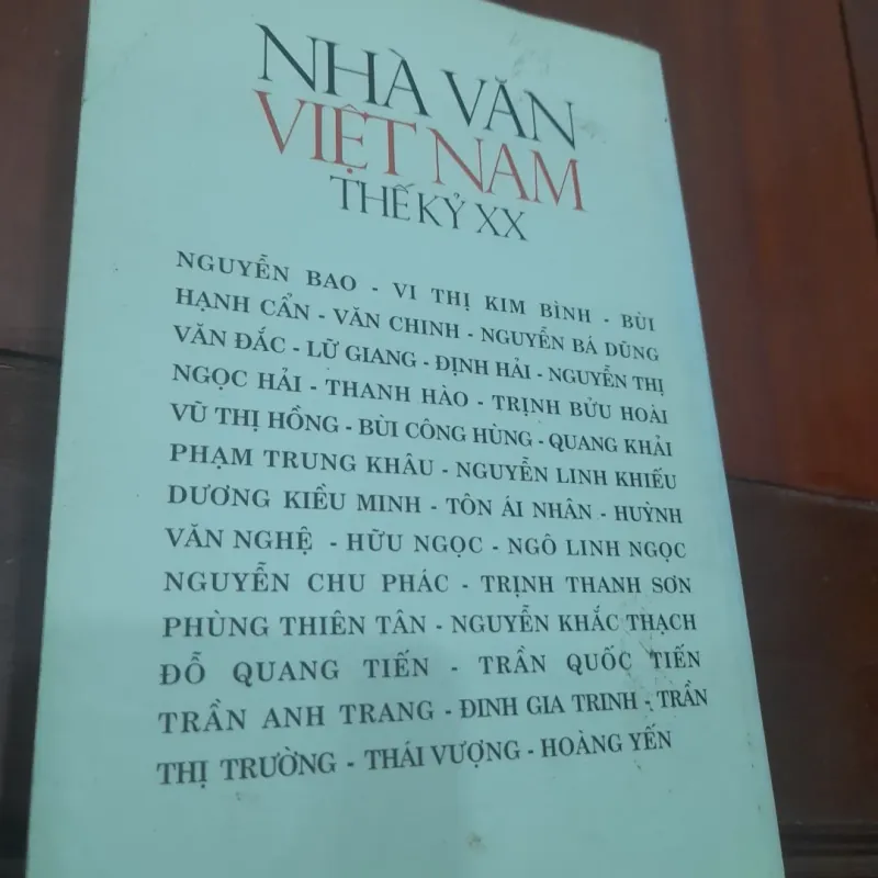 NHÀ VĂN VIỆT NAM THẾ KỶ XX (tập xiv) 1006975