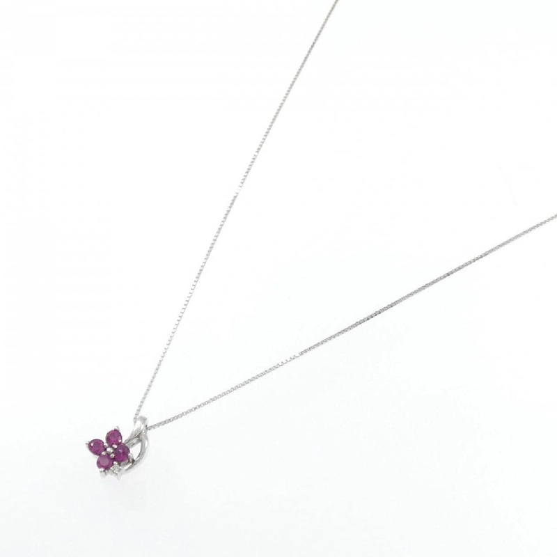 K10WG Hoa Hồng Ruby Dây Chuyền - Hàng hiệu Chính hãng 862367