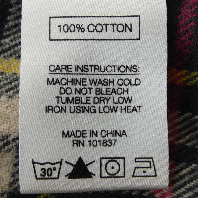 Áo sơ mi Flannel Tartan SUPREME - Hàng hiệu Chính hãng 896919