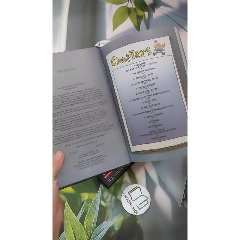 [MIỄN PHÍ BỌC SÁCH] Dog Man - Tập 1,2 - Dav Pilkey 990094