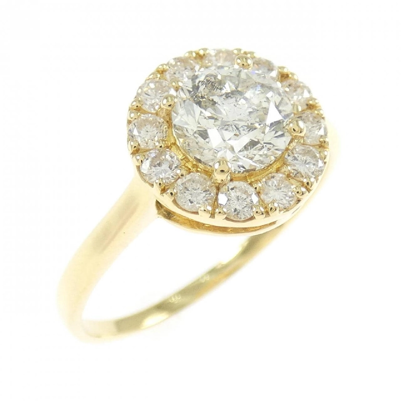 Nhẫn kim cương K18YG 1.039CT - Hàng hiệu chính hãng 846603