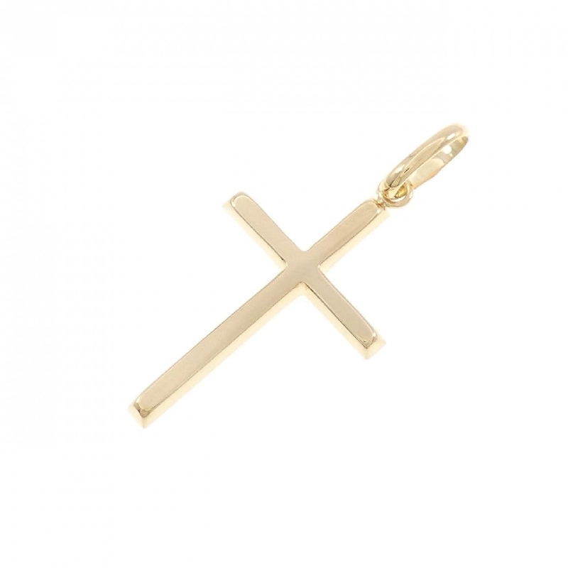 K18YG Mặt dây chuyền hình chữ thập - Hàng hiệu Chính hãng 864920