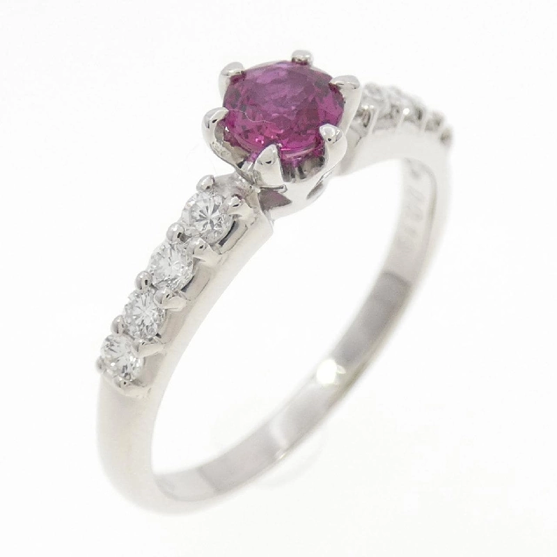 Nhẫn Ruby PT900 0.39CT 668487