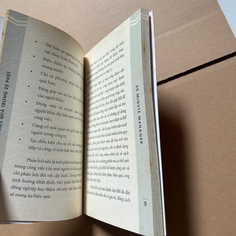 Phản hồi hiệu quả trong 20 phút 605864