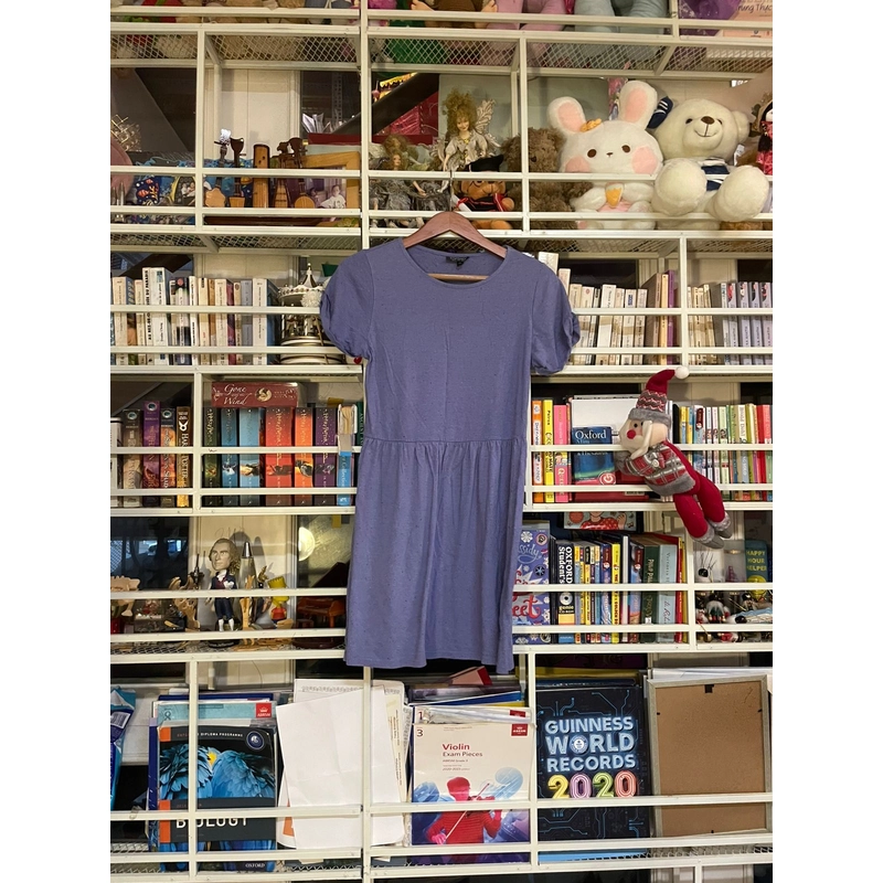 Đầm tím mặc thoải mái, Size M 528201