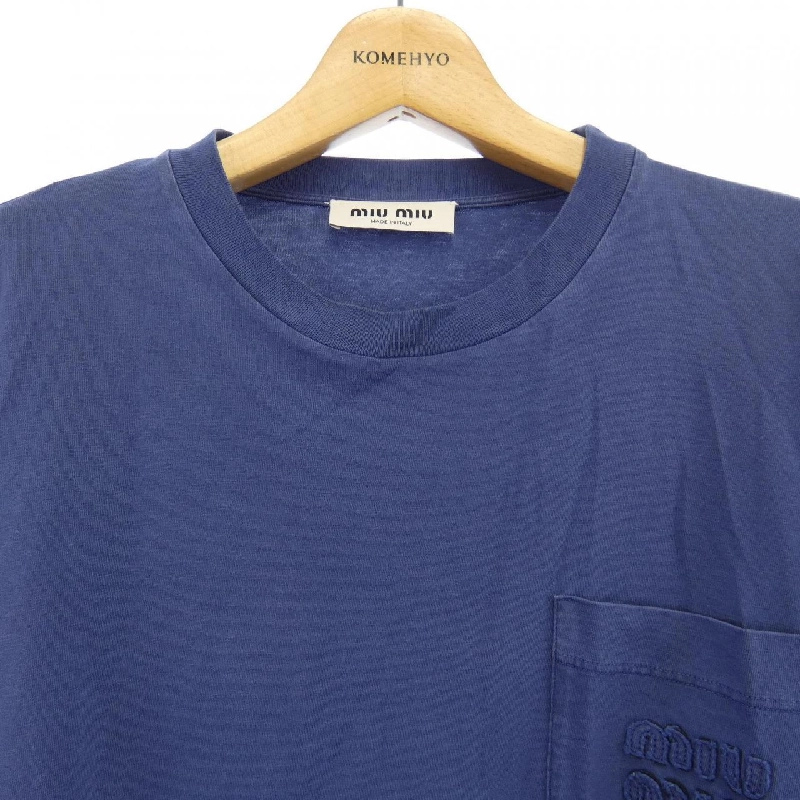 Áo thun MIU MIU Garment Dye Jersey MJL064 SOOO 159E 633700