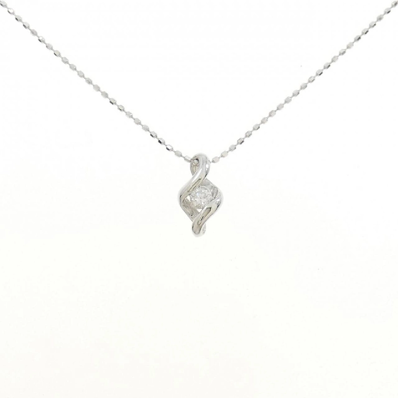 K18WG Dây chuyền kim cương 0.06CT - Hàng hiệu Chính hãng 862134