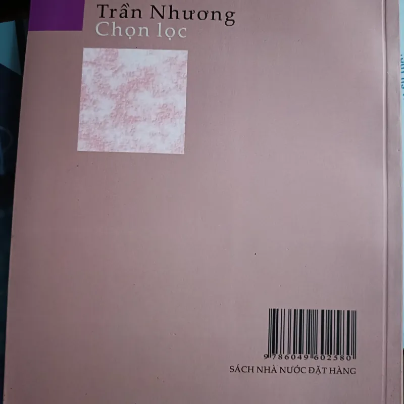 [Sách NHÀ NƯỚC ĐẶT HÀNG] Thơ Trần Nhương chọn lọc 977476